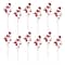 12 Pack: Red Apple Blossom Branch Spray by Ashland®